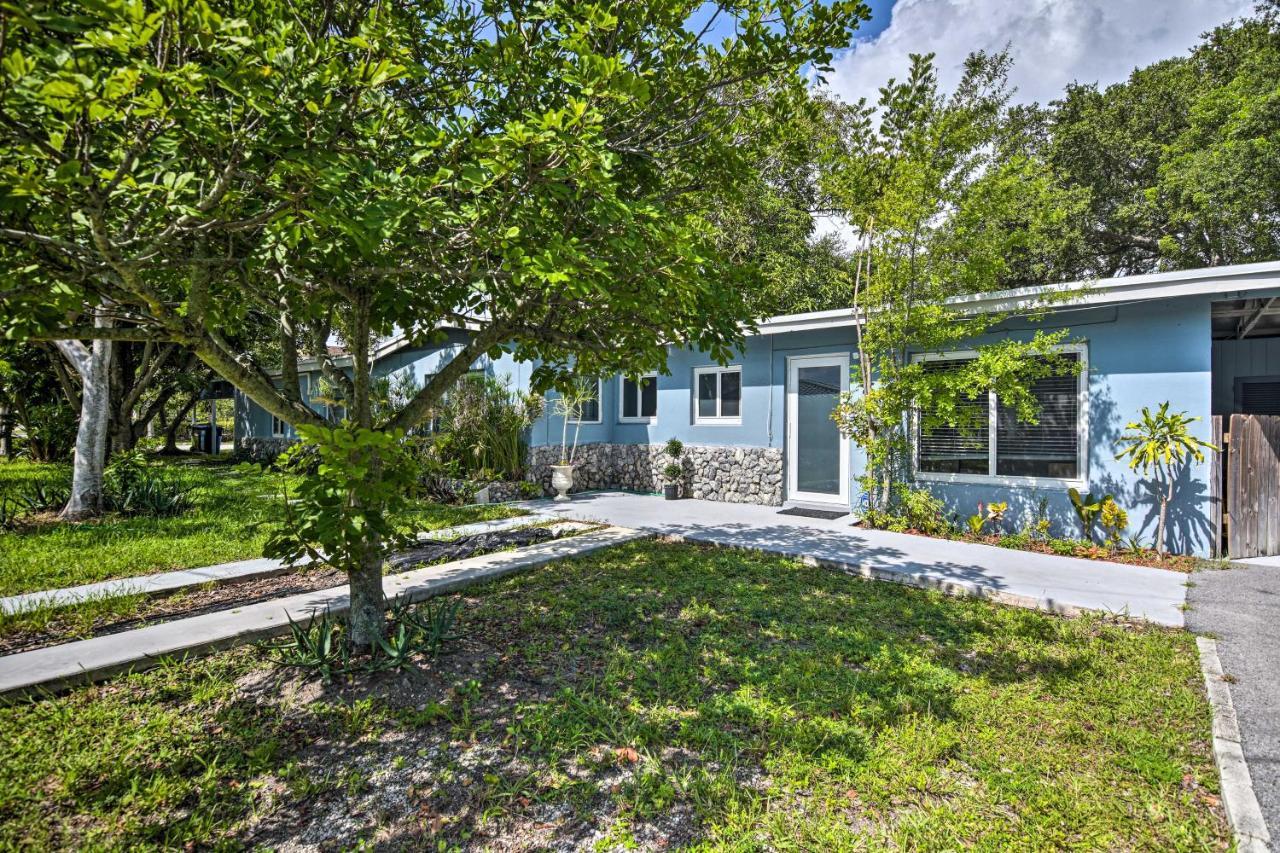 Shady And Eclectic Fort Lauderdale Dwelling With Yard! Exteriör bild